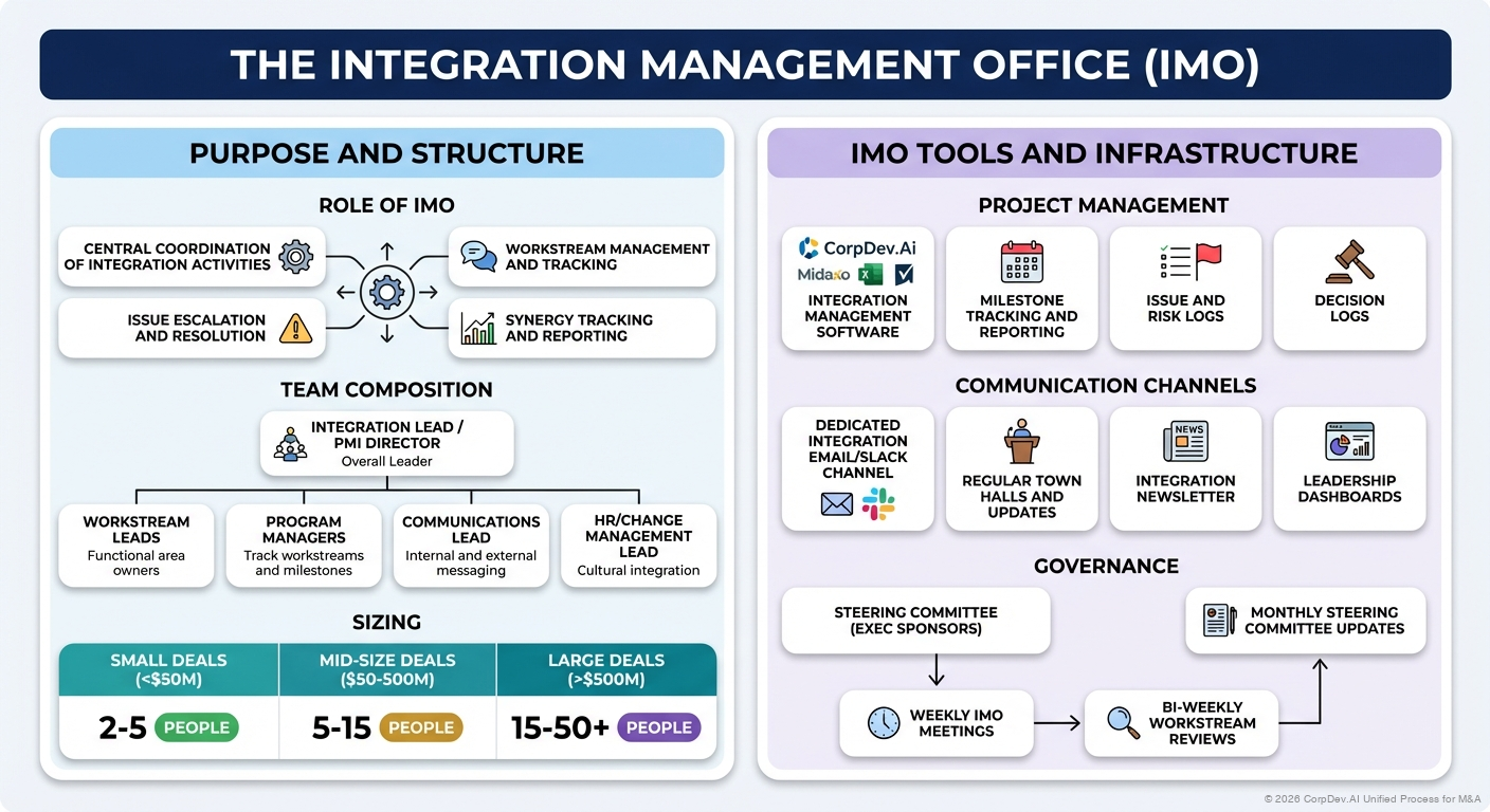 The Integration Management Office (IMO) - Visual Overview