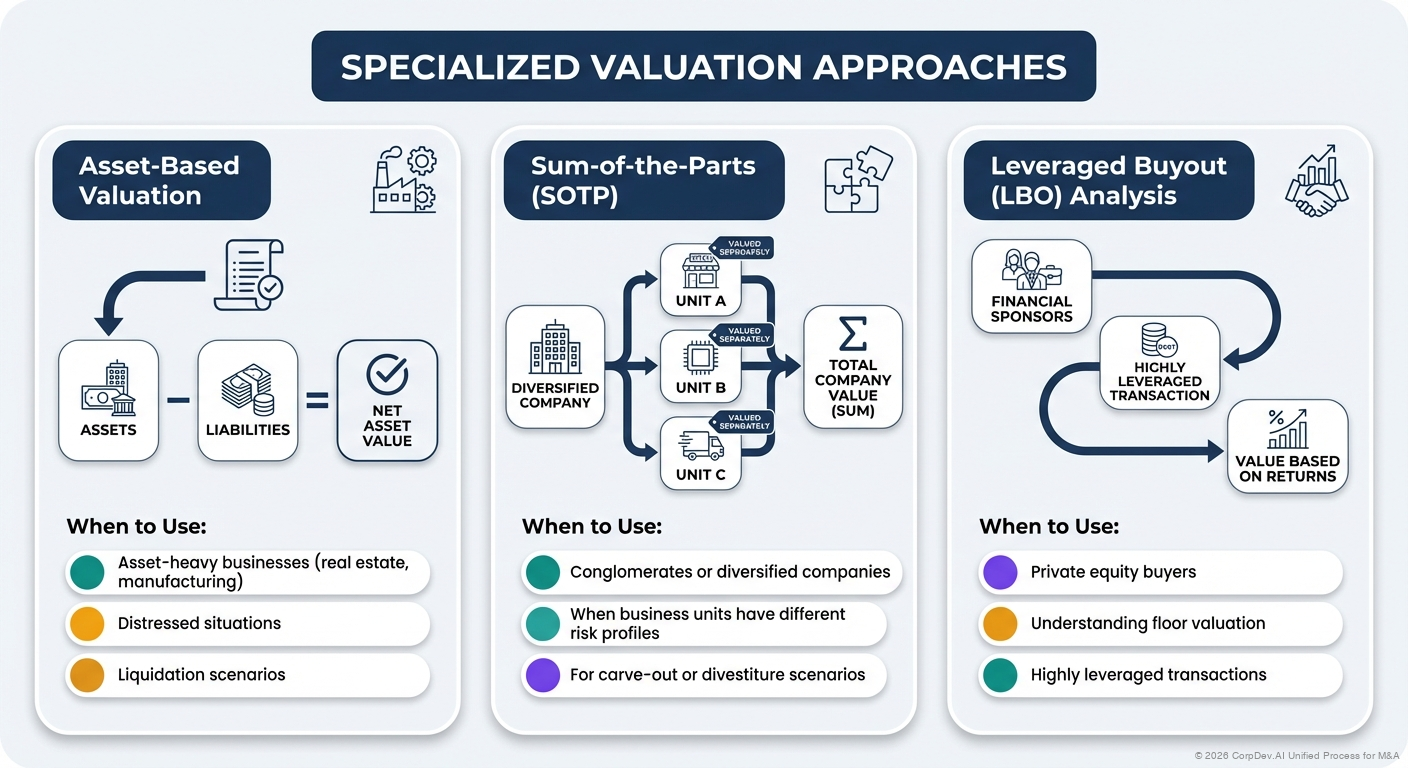 Specialized Valuation Approaches in M&A